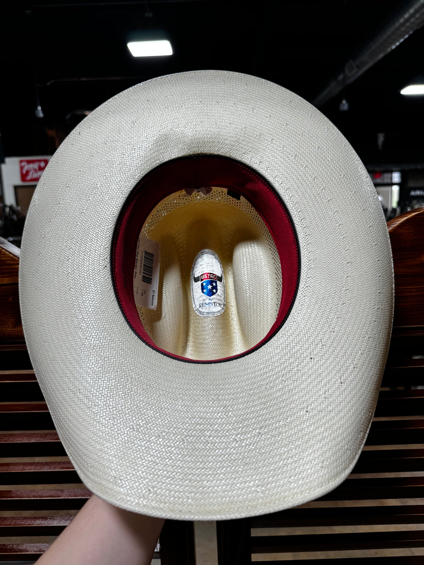 Resistol Big Money Straw Hat 