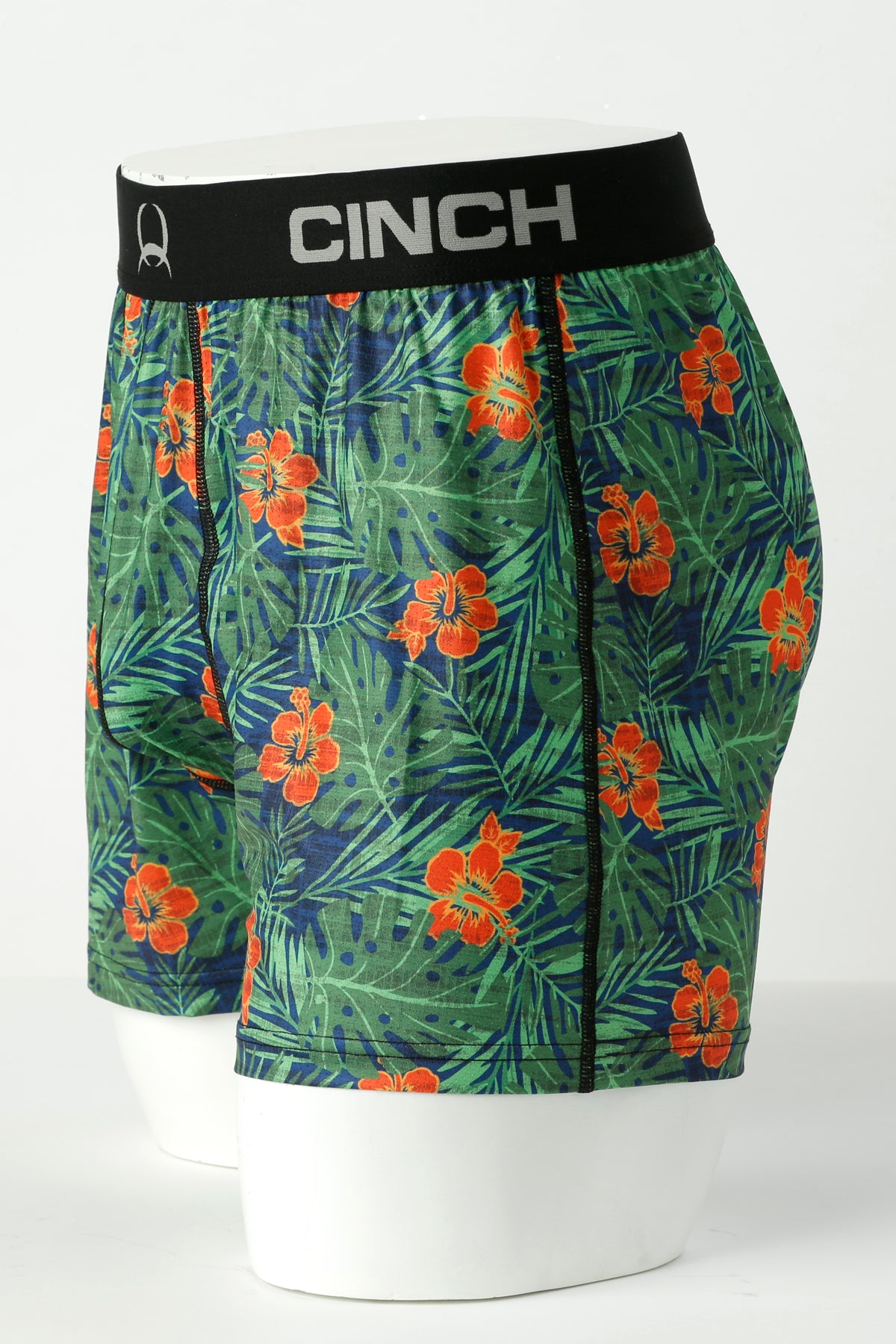 CINCH Men s Loose Fit Hawaiian Print Boxer Underwear