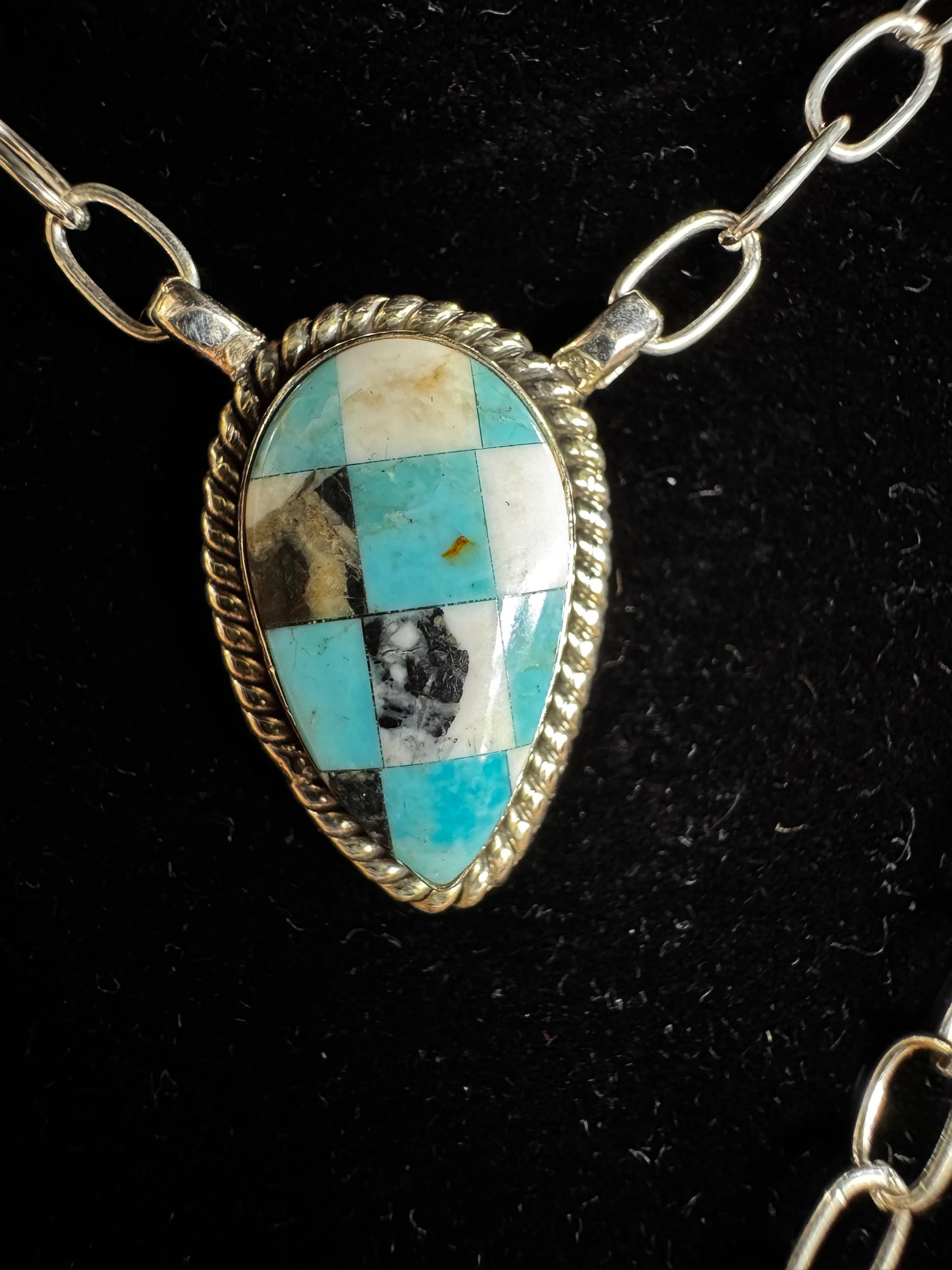 Checkered Necklace