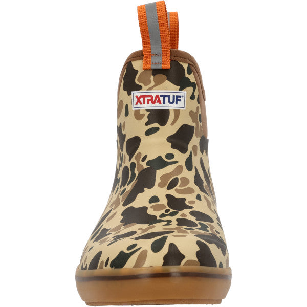 6” Ankle Deck Boot Duck Camo