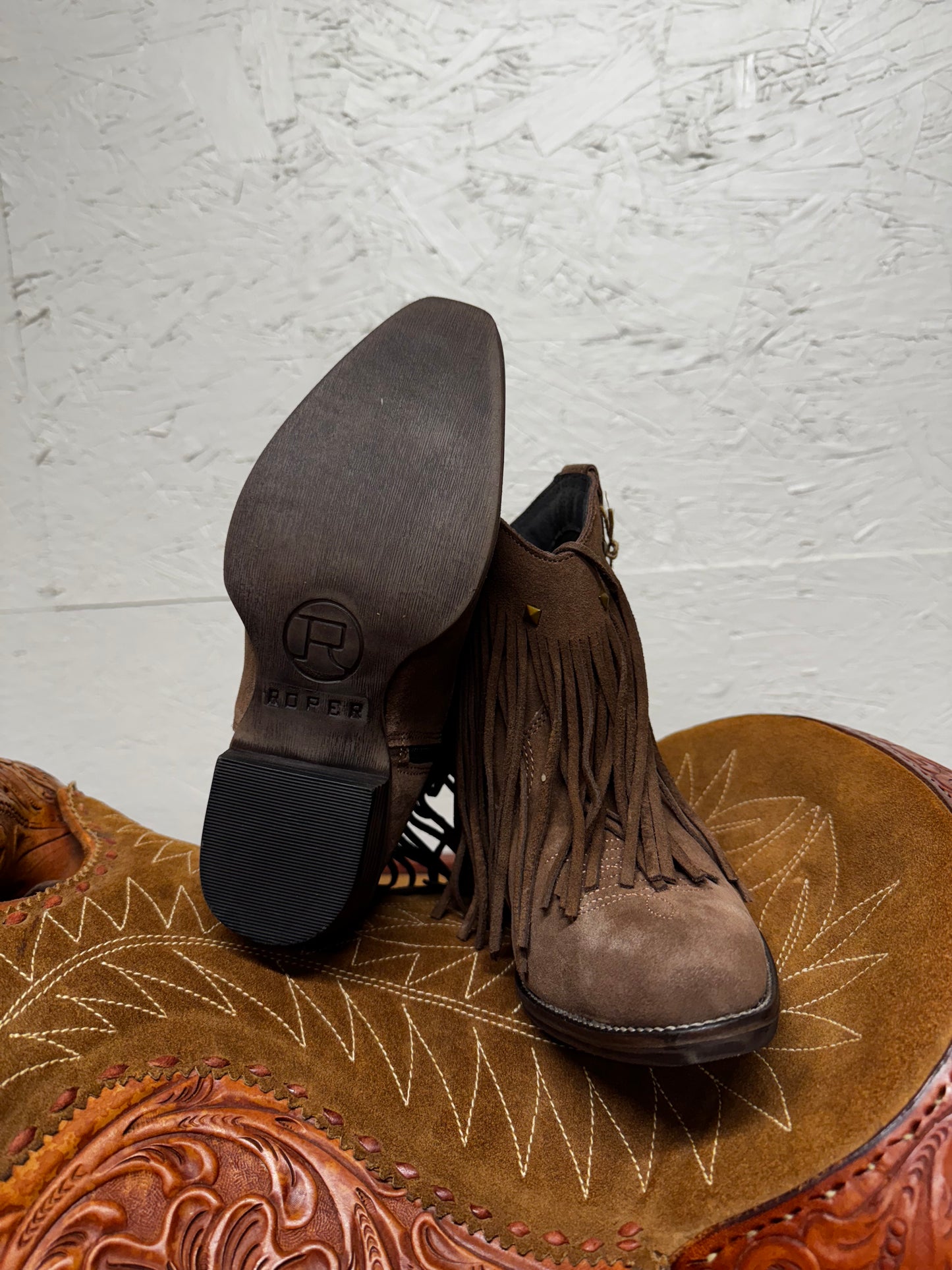 Fringe Booties