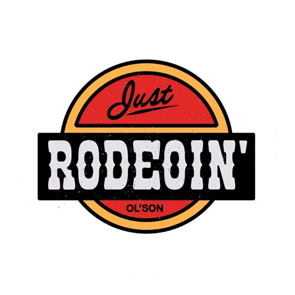 Just Rodeoin’ Circle Decal