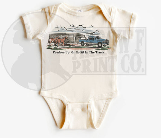 Cowboy Up S/S Onesie