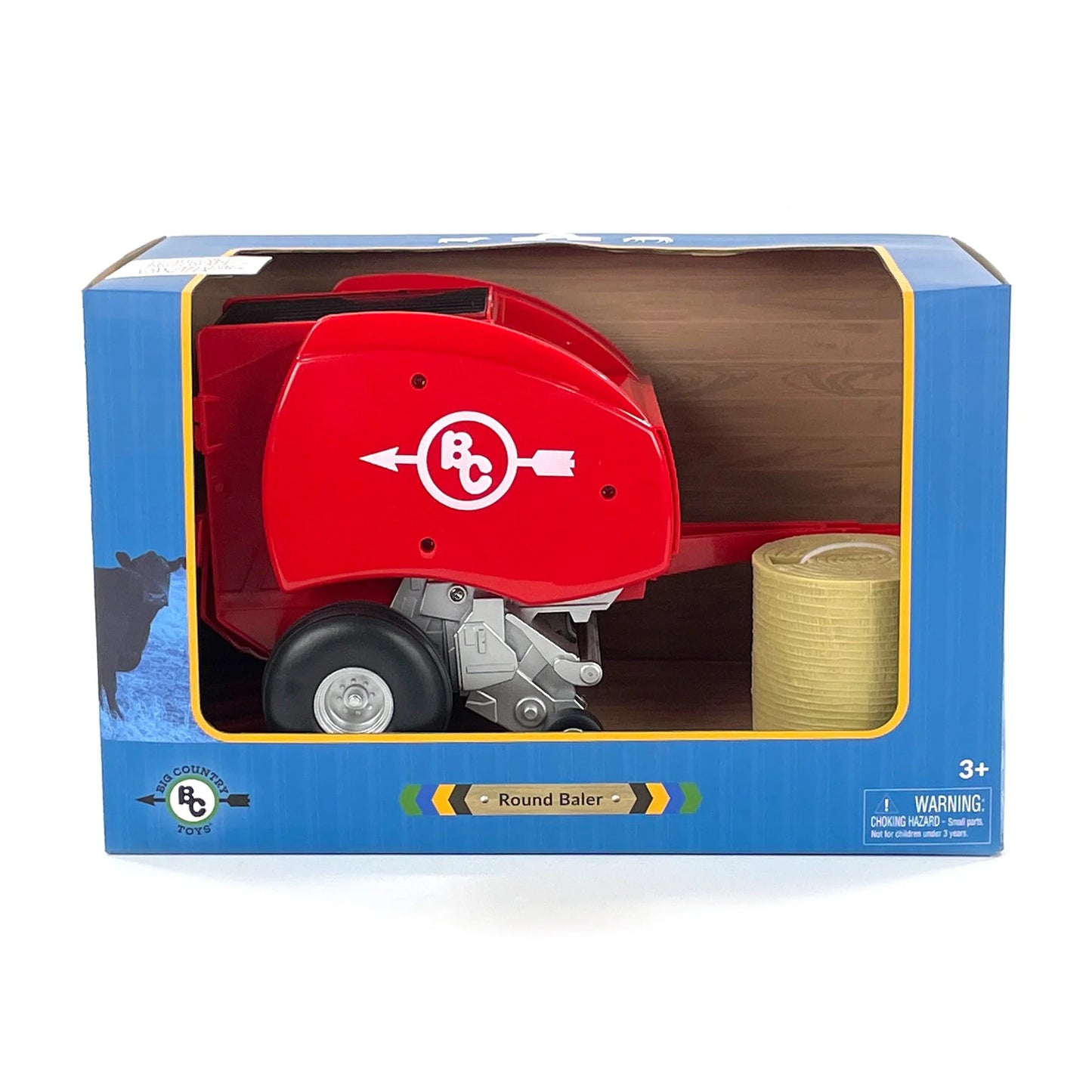 Red Round Baler