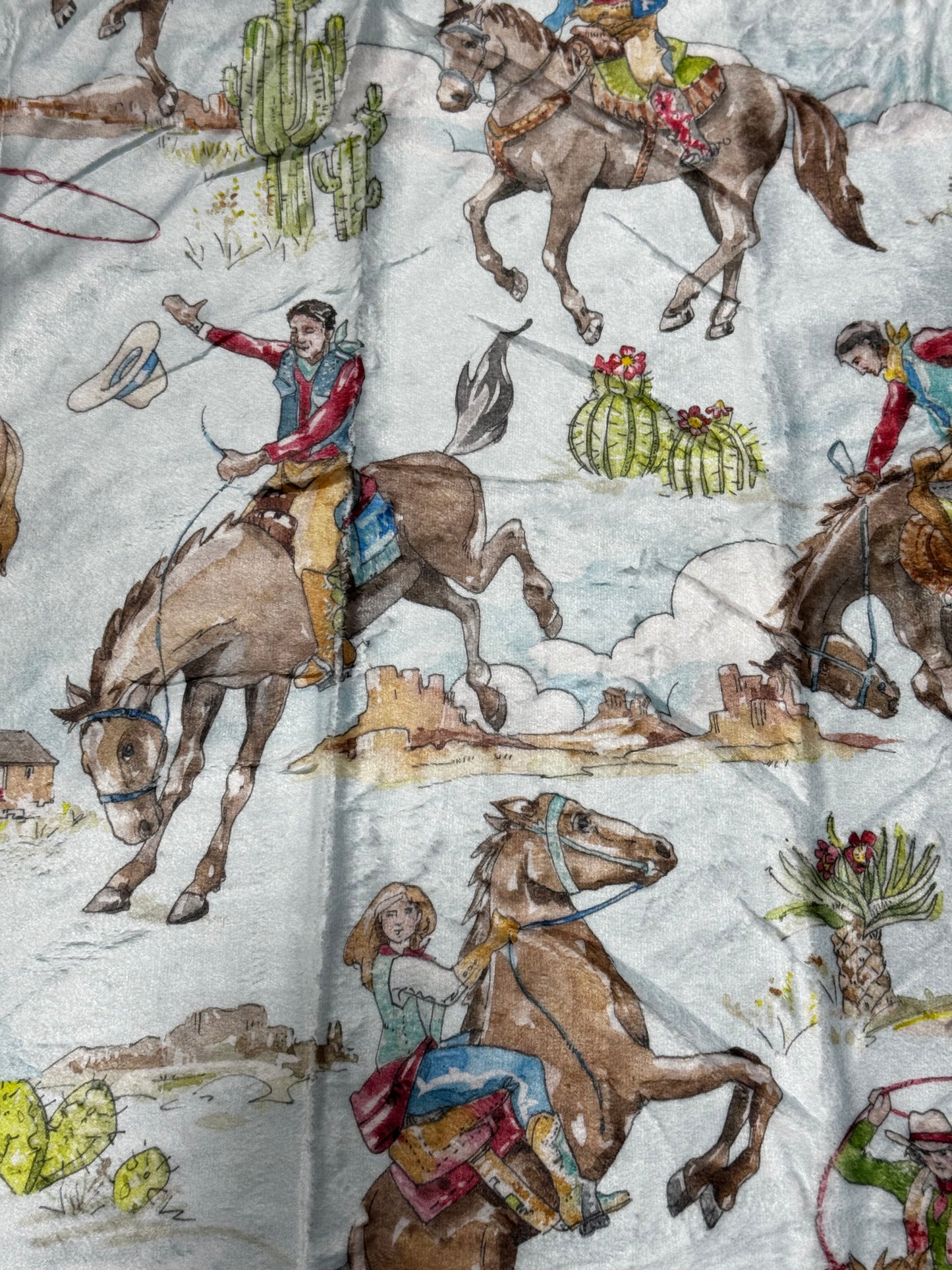 Birdie Multi Baby Plush Throw