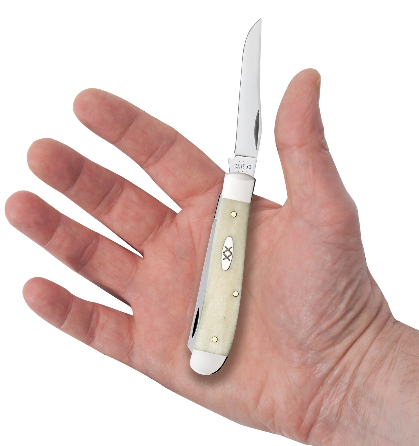Smooth Natural Bone Mini Trapper (13313)