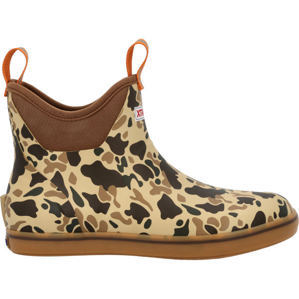6” Ankle Deck Boot Duck Camo