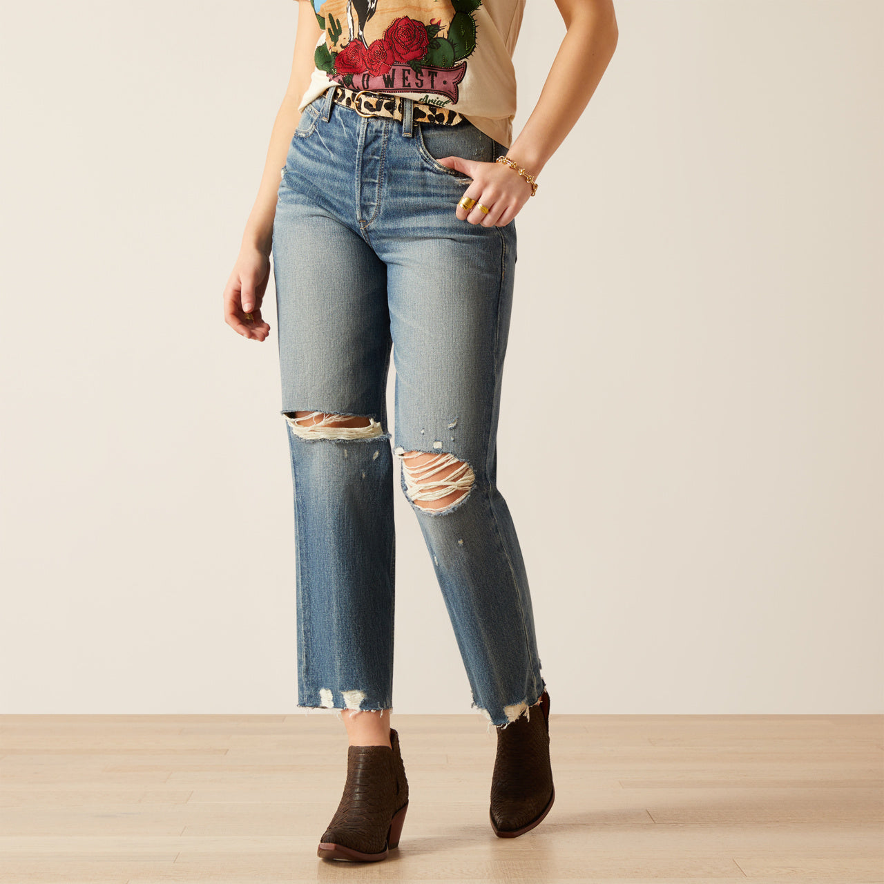 Ariat Women’s Ultra High Rise Tomboy Straight (7322)