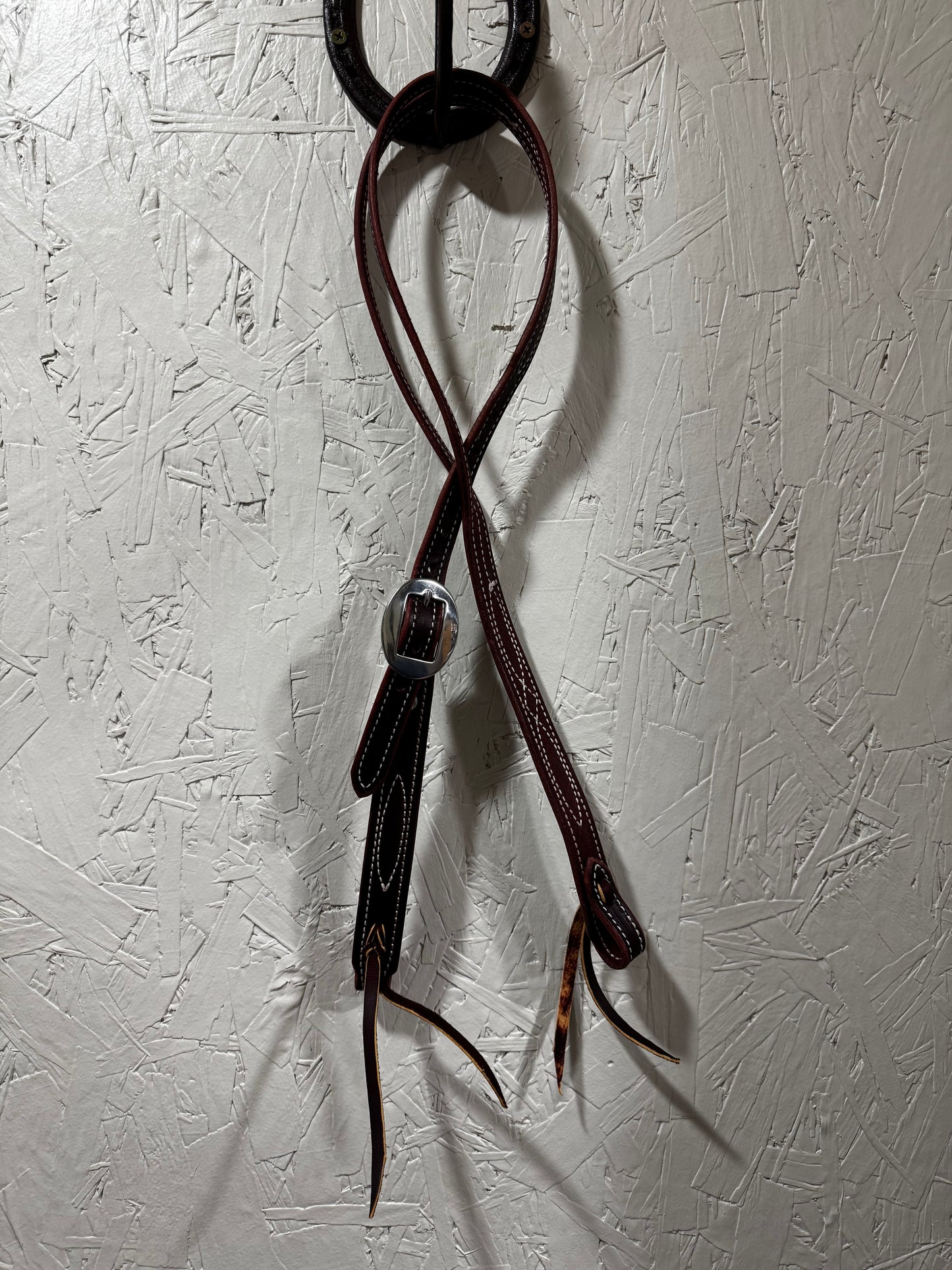 3/4 Split Ear Headstall with Gunslinger Stitching