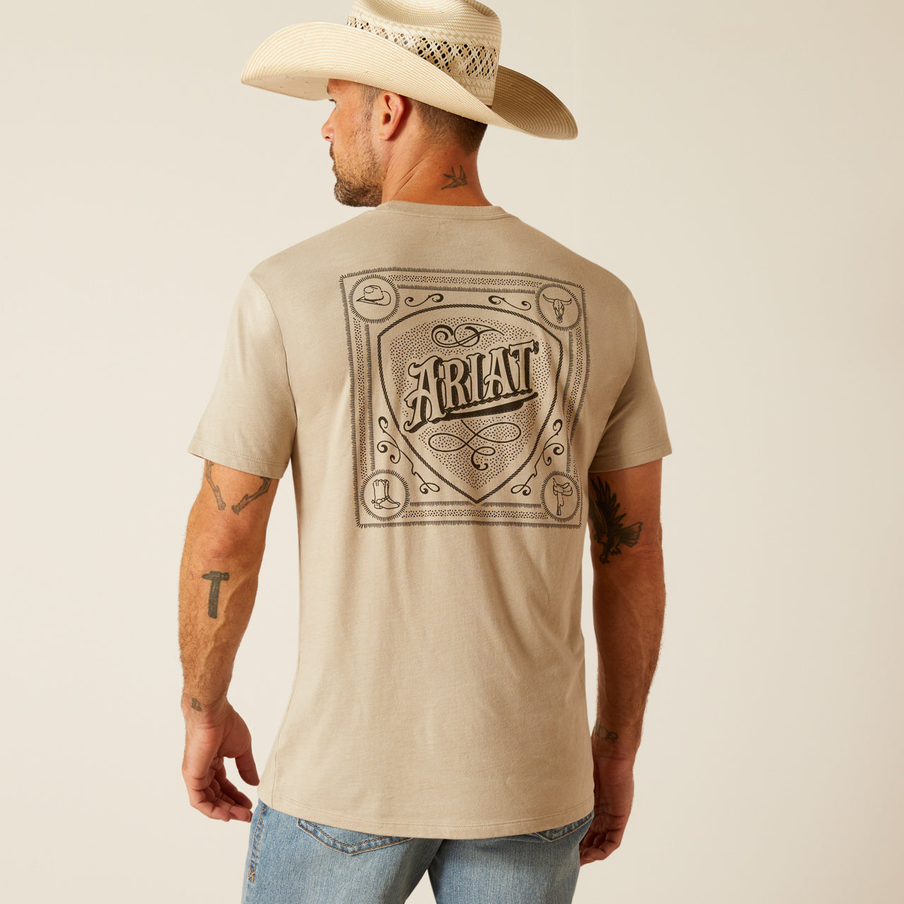 Ariat Bandana Script T-Shirt (1755)