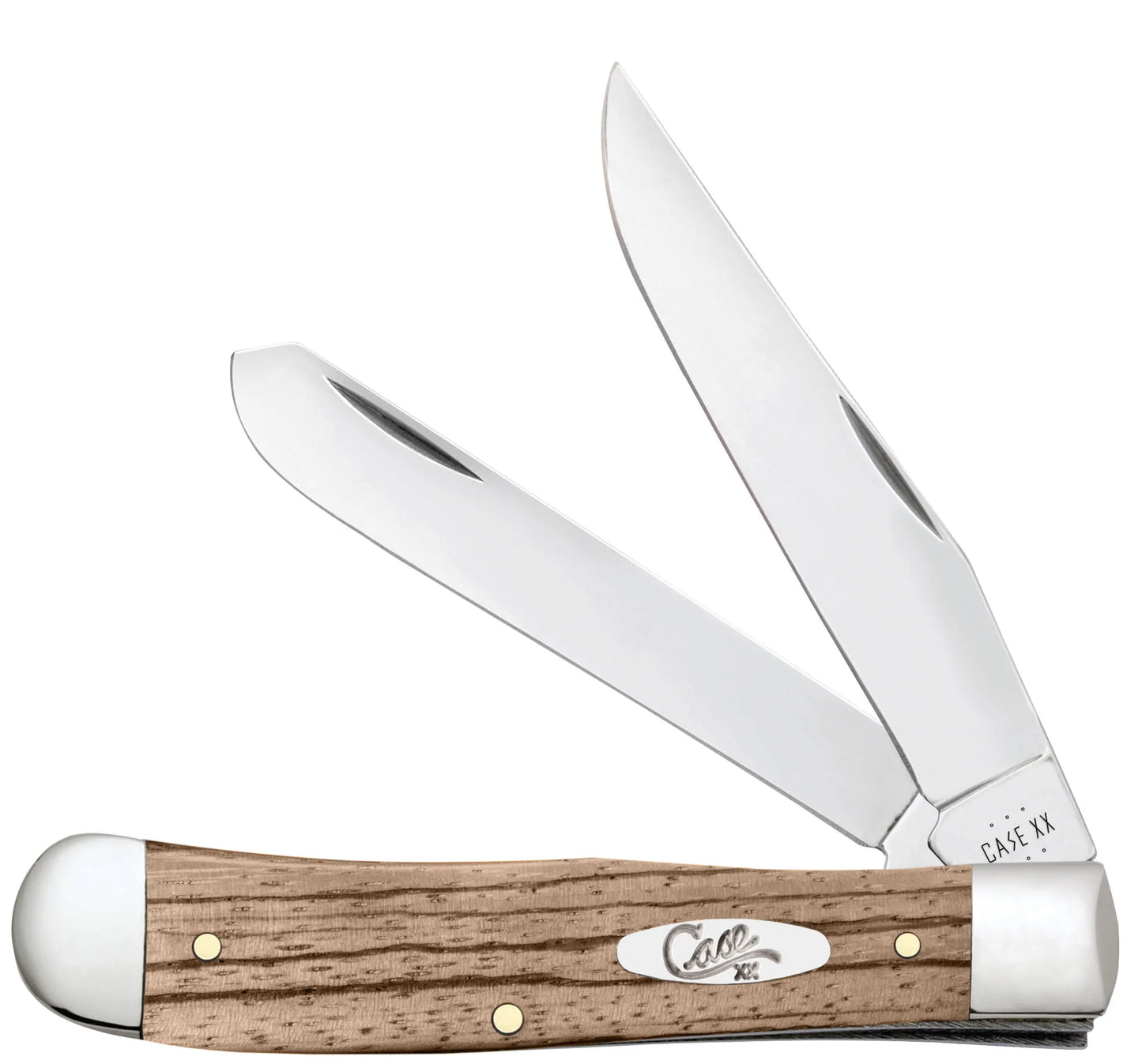 Smooth Natural Zebrawood Trapper (25141)