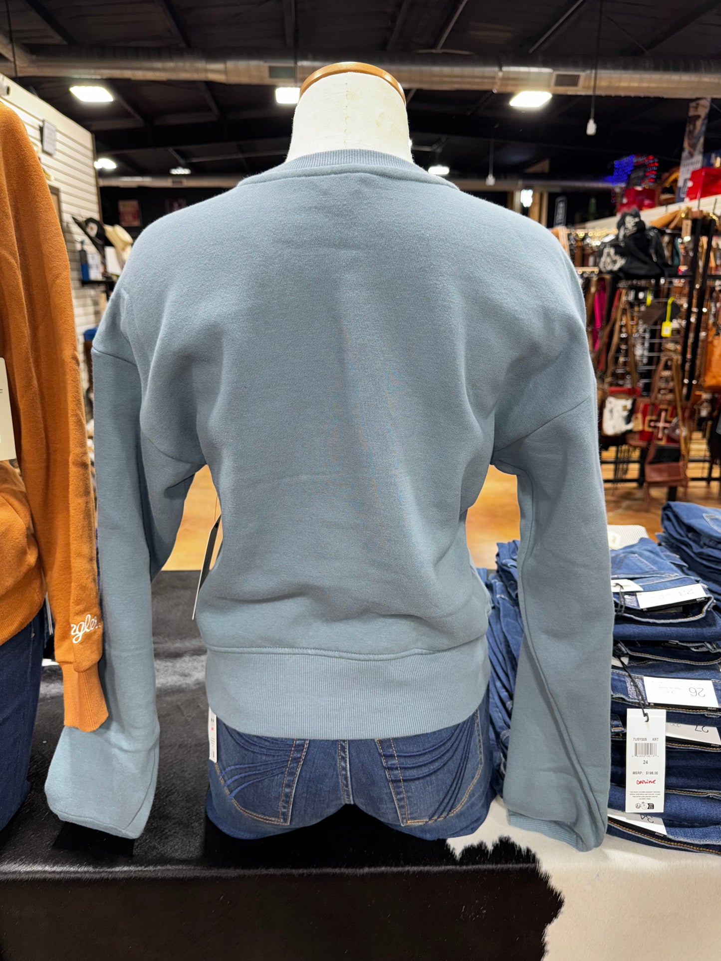 Wrangler Blue Sweatshirt
