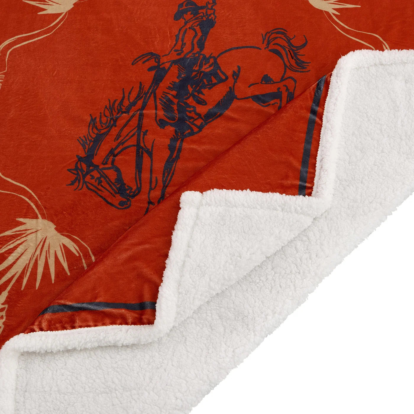 Marfa Campfire Sherpa Throw
