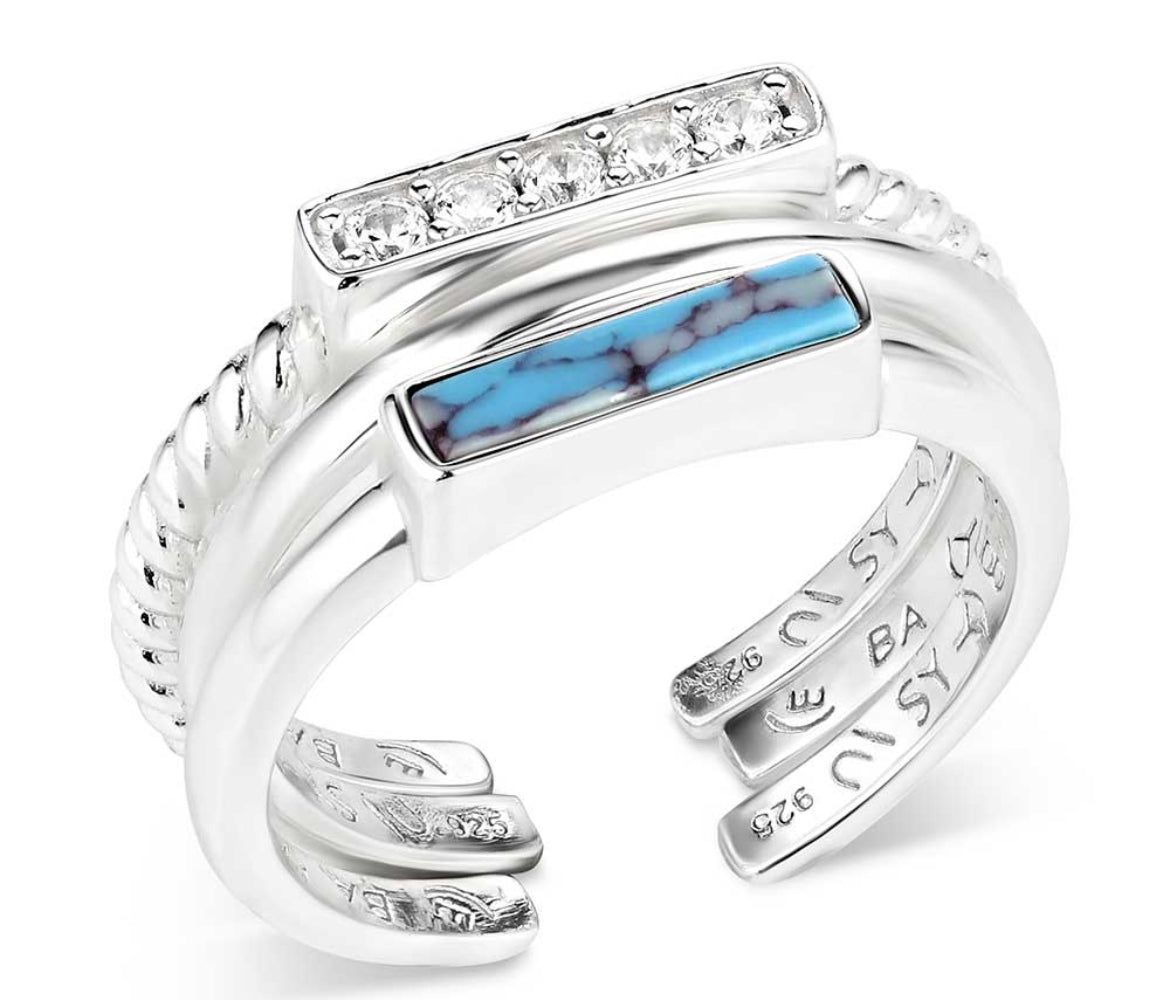 Triple Threat Stacked Ring Set