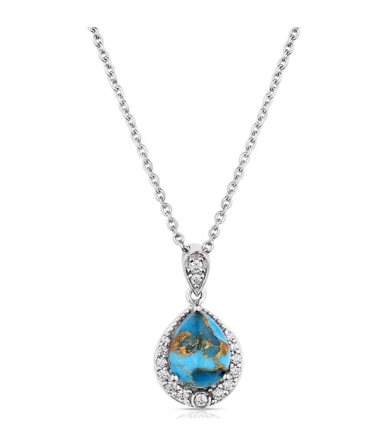 Blue Rivers Turquoise Necklace