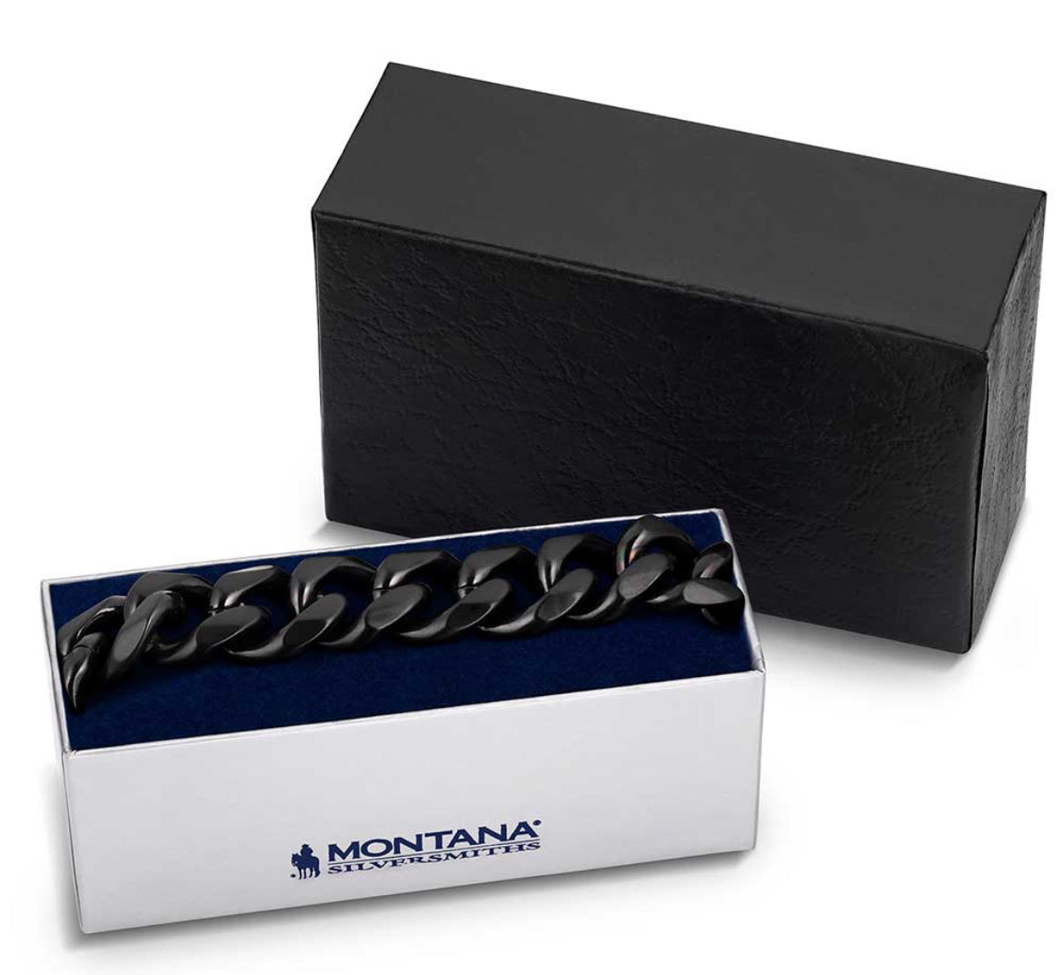 Midnight Cuban Link Bracelet