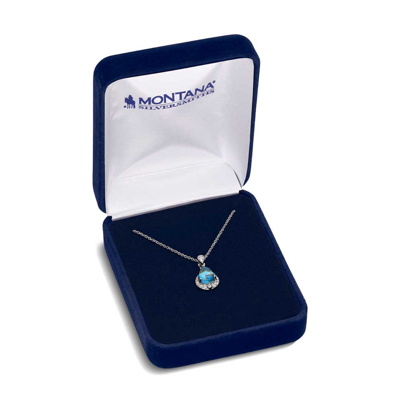 Blue Rivers Turquoise Necklace