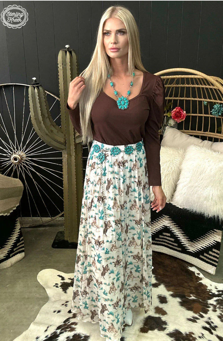 Something Classy Brown Top