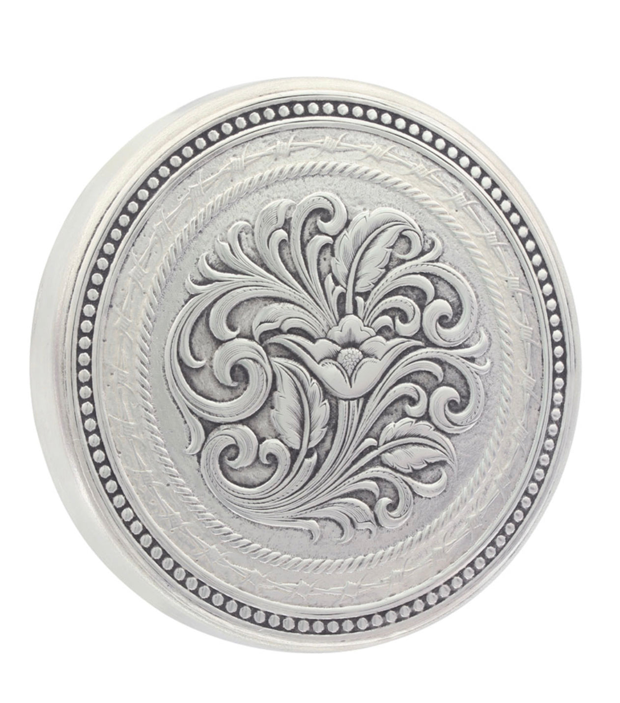 New Traditions Stars and Barbed Wire Snuff Lid (LID8NF)