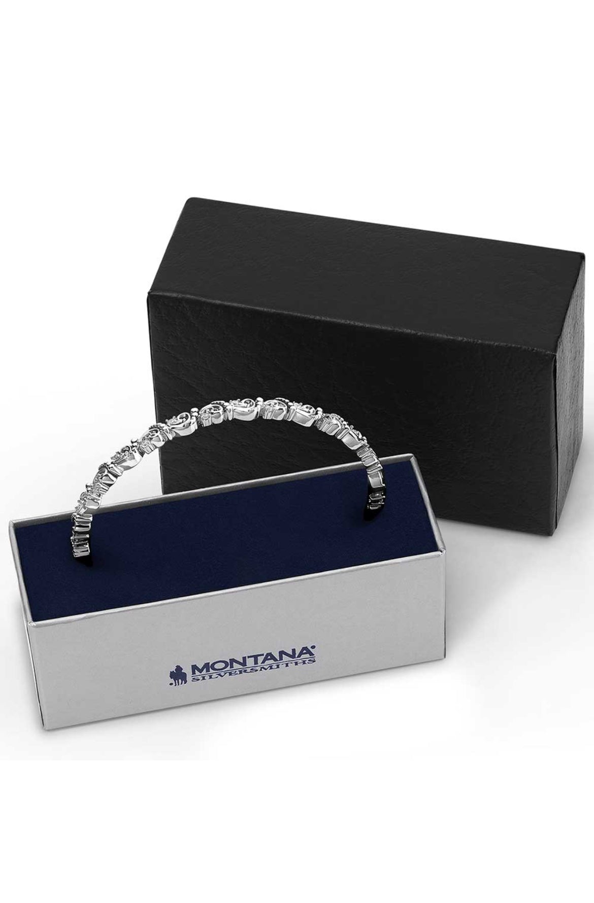 Windblown Elegance Crystal Bracelet