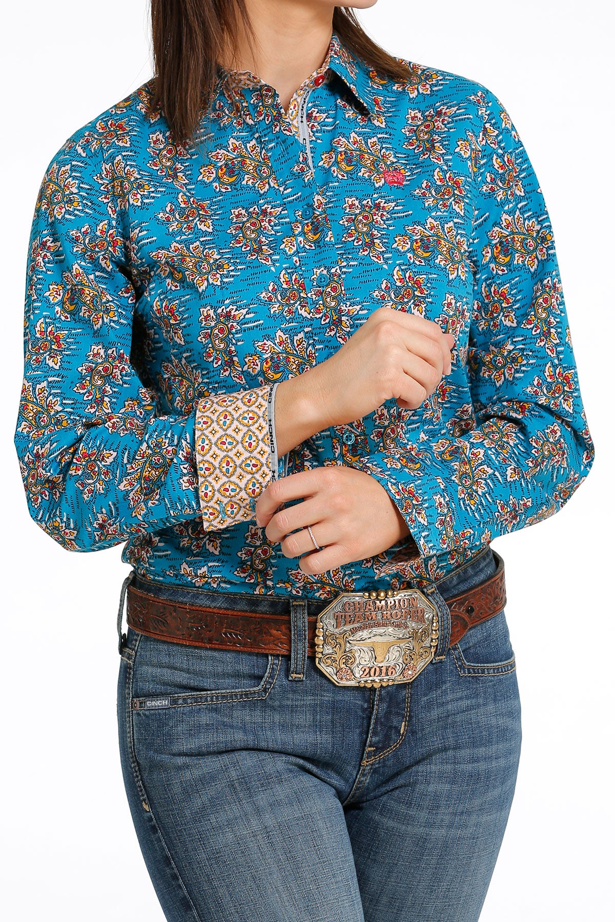 Cinch Women’s Floral Paisley Shirt (5033)