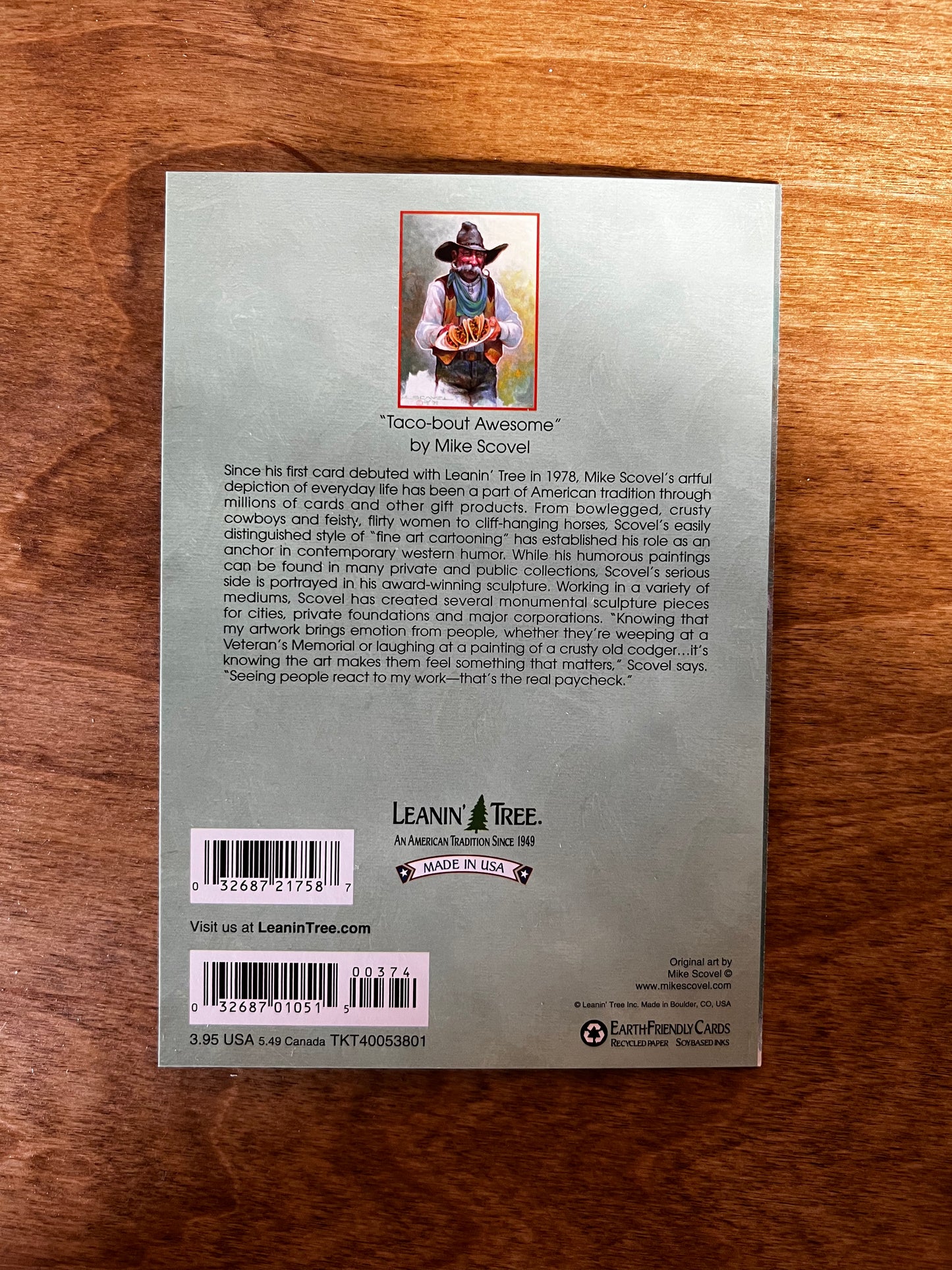 Thank You & Appreciation Card: Taco-bout Awesome!