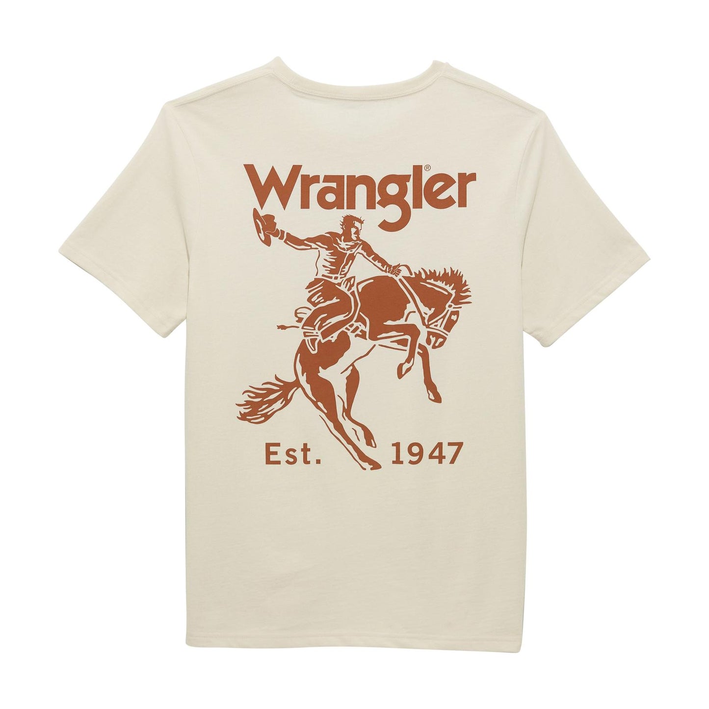 Wrangler® Graphic Short Sleeve T-shirt - Regular Fit - Vaporous Gray