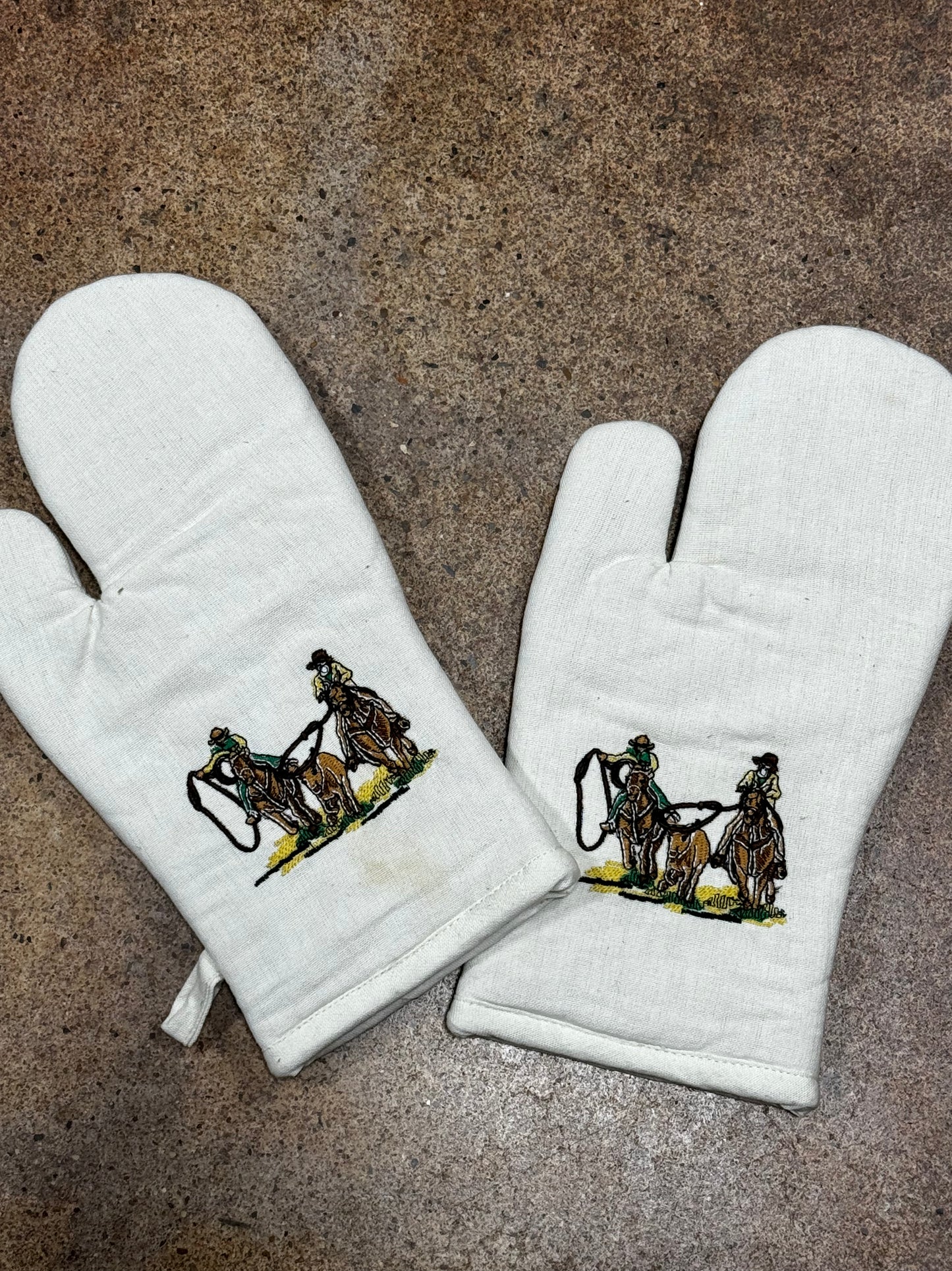 Oven Mitts, 1 Pair