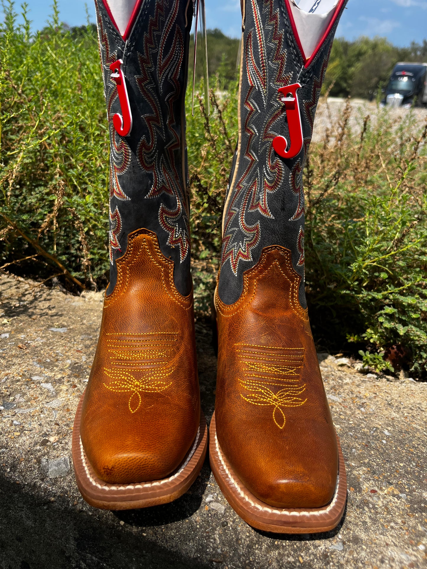 Justin Show Off Oily Tan Goat (FN7251)