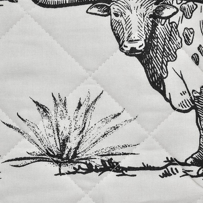 Ranch Life Printed Reversible Quilt Set