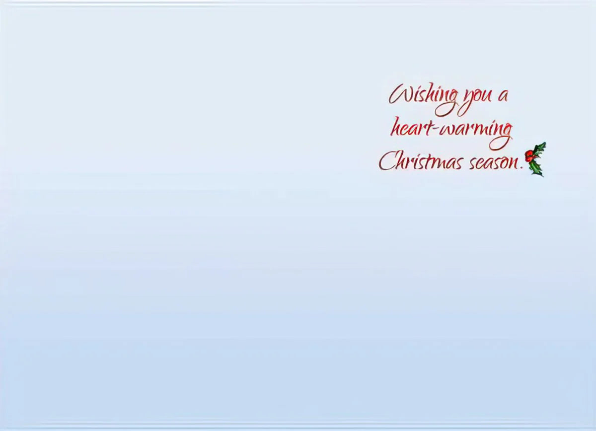 Wishing You A Heart-Warming Christmas Season Card Set