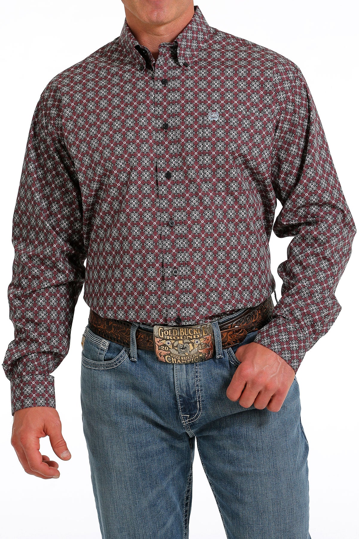 Cinch Classic Fuchsia Shirt (5597)