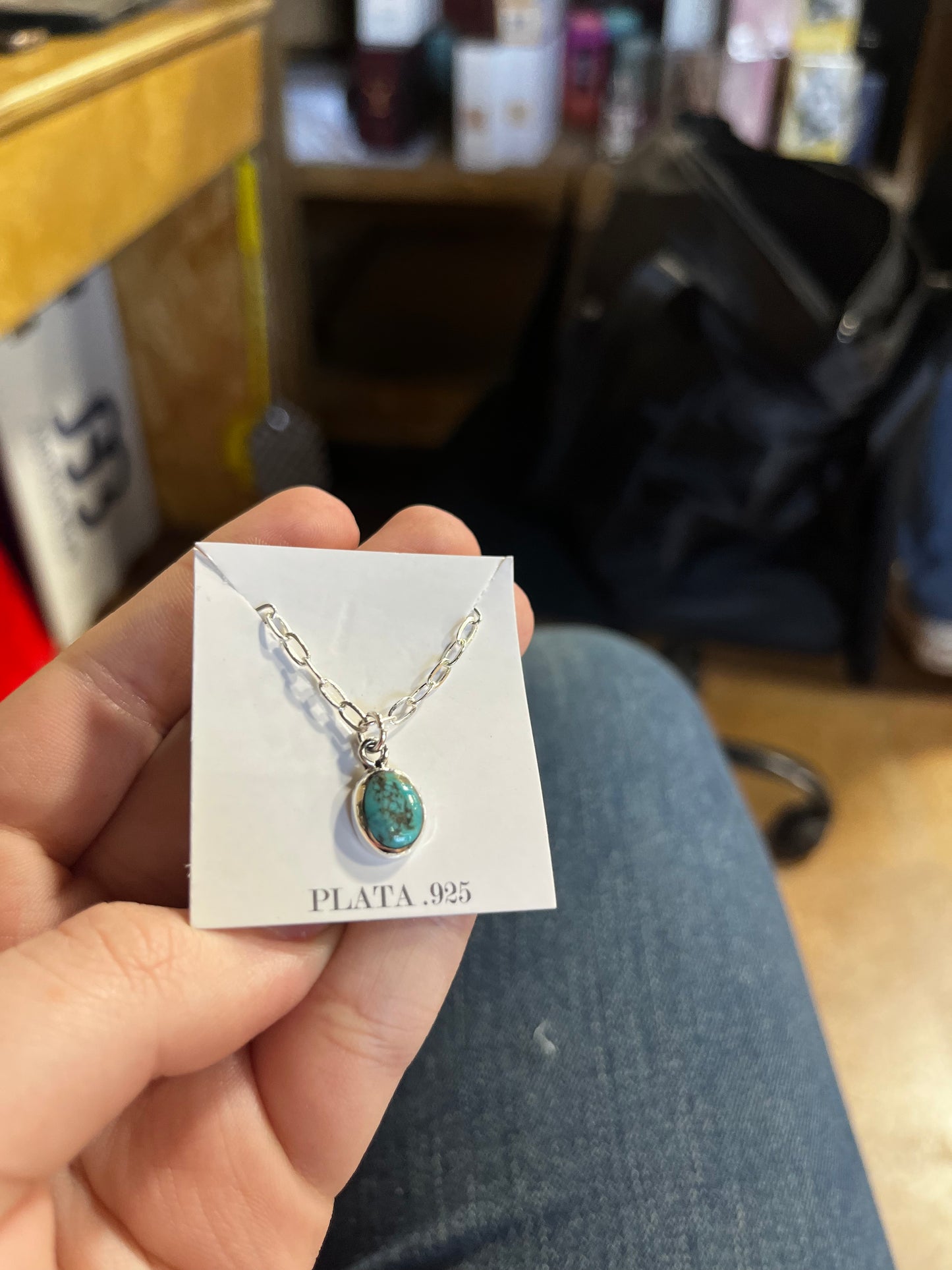 Oval Paperclip Necklace