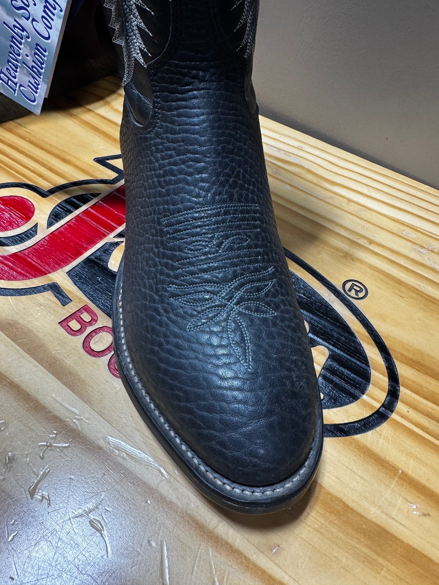 Tony Lama Black Bullhide Boot (CT2036)