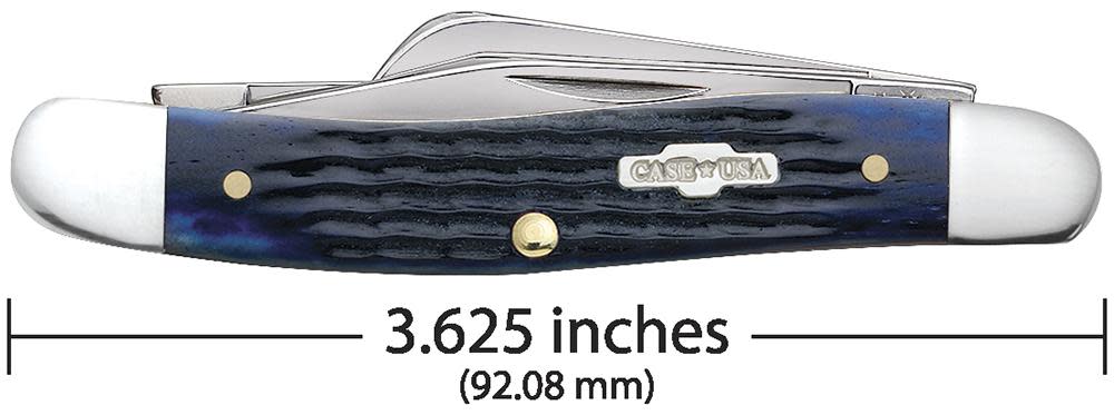 Rogers Corn Cob Jig Blue Bone Medium Stockman with Spey Blade (02801)