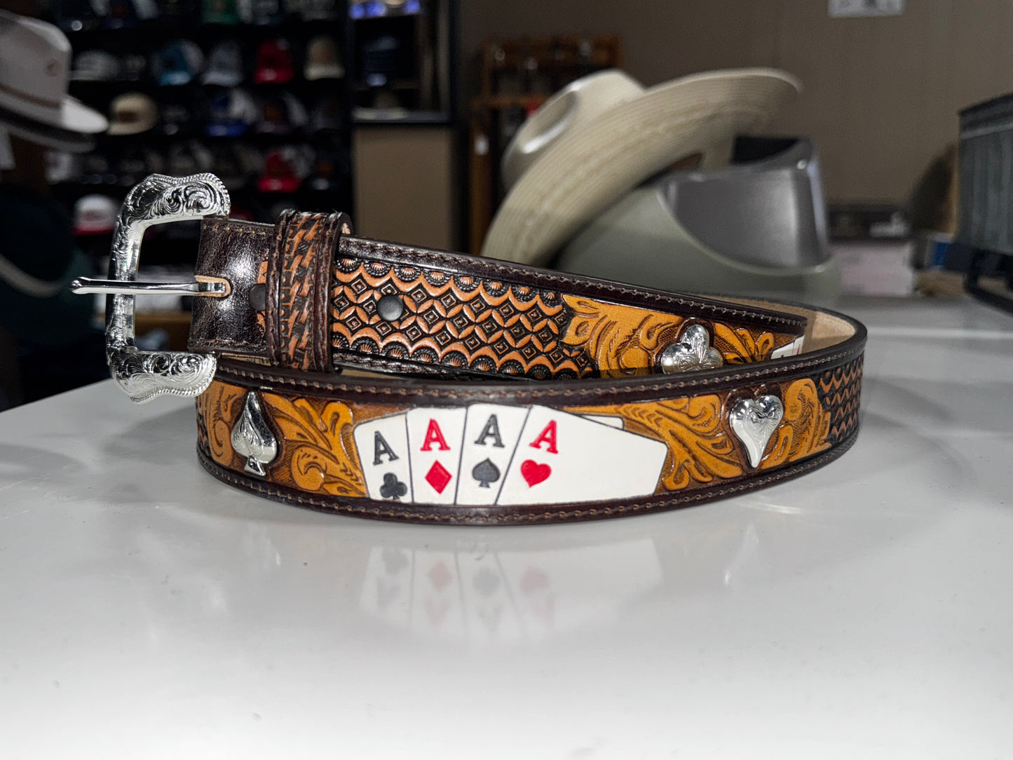 Tony Lama Roller Belt