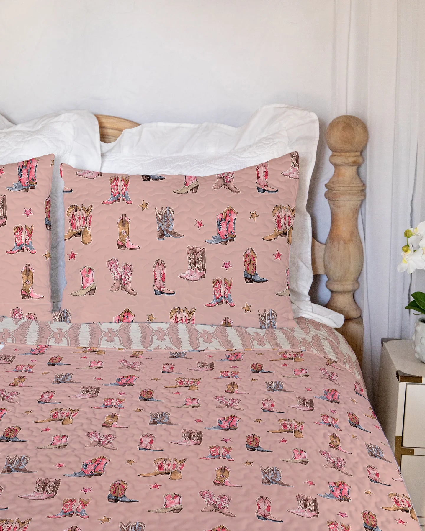 Thunderbird Boots Rose