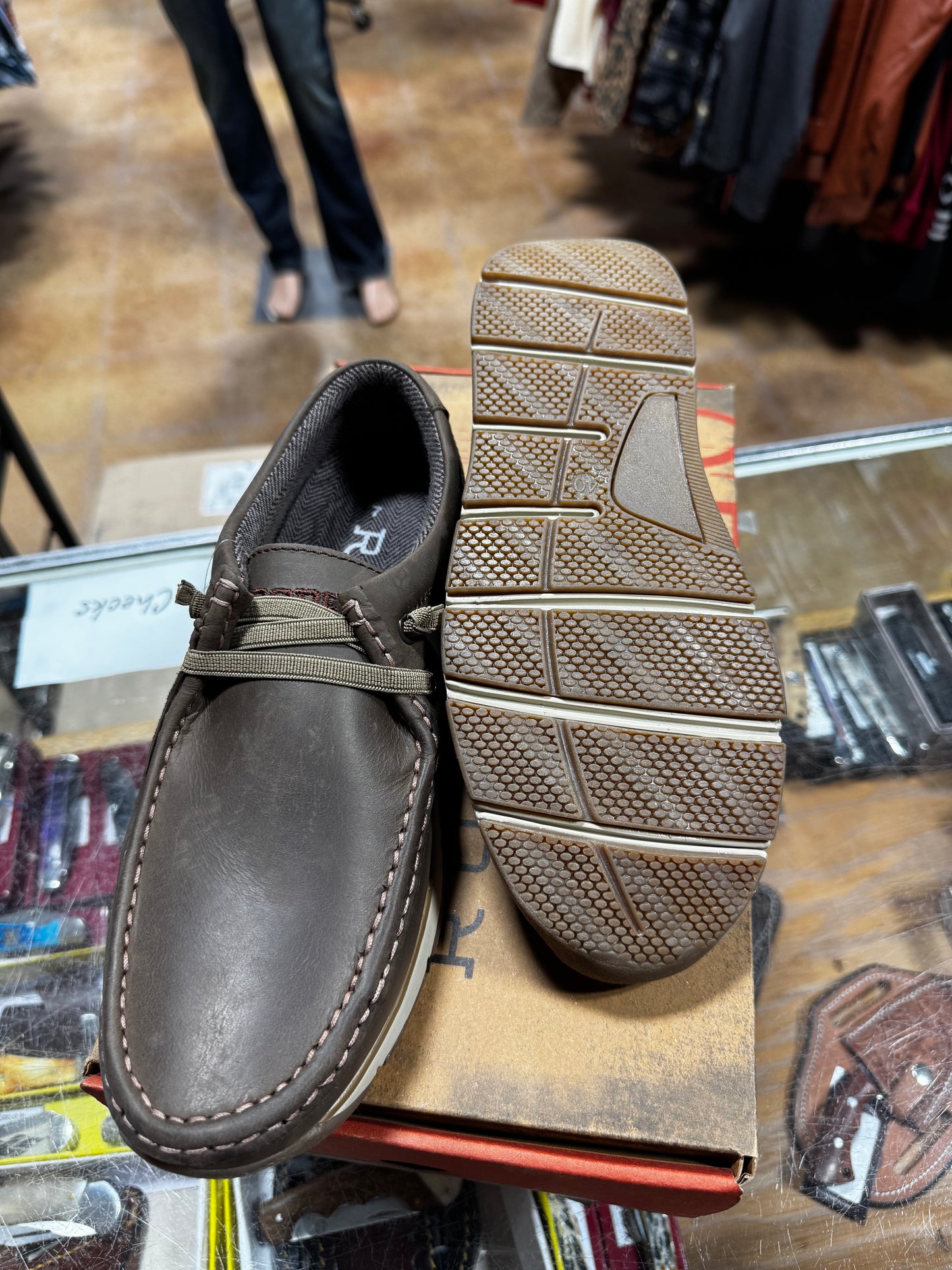 Roper Men’s Leather Shoes (3454)