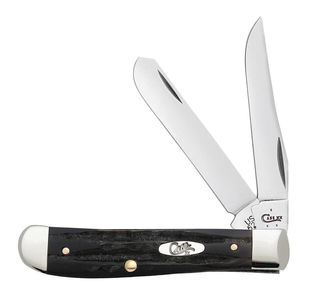 Jigged Buffalo Horn Mini Trapper (65016)