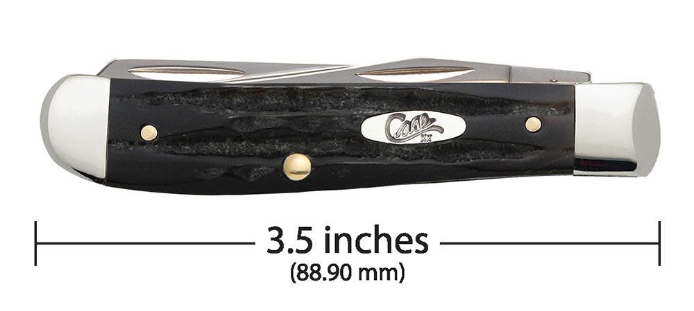 Jigged Buffalo Horn Mini Trapper (65016)