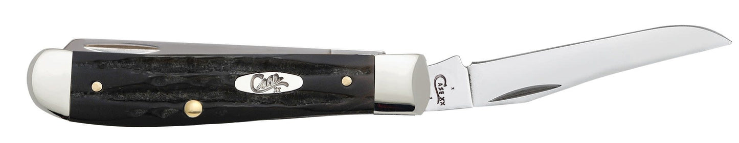 Jigged Buffalo Horn Mini Trapper (65016)