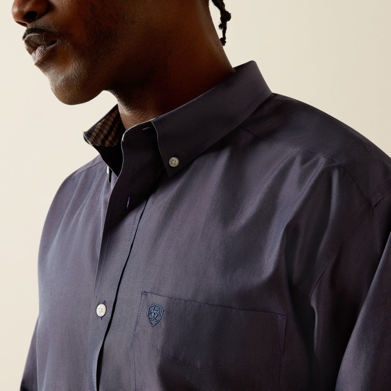 Ariat WF Solid Navy Shirt (2527)