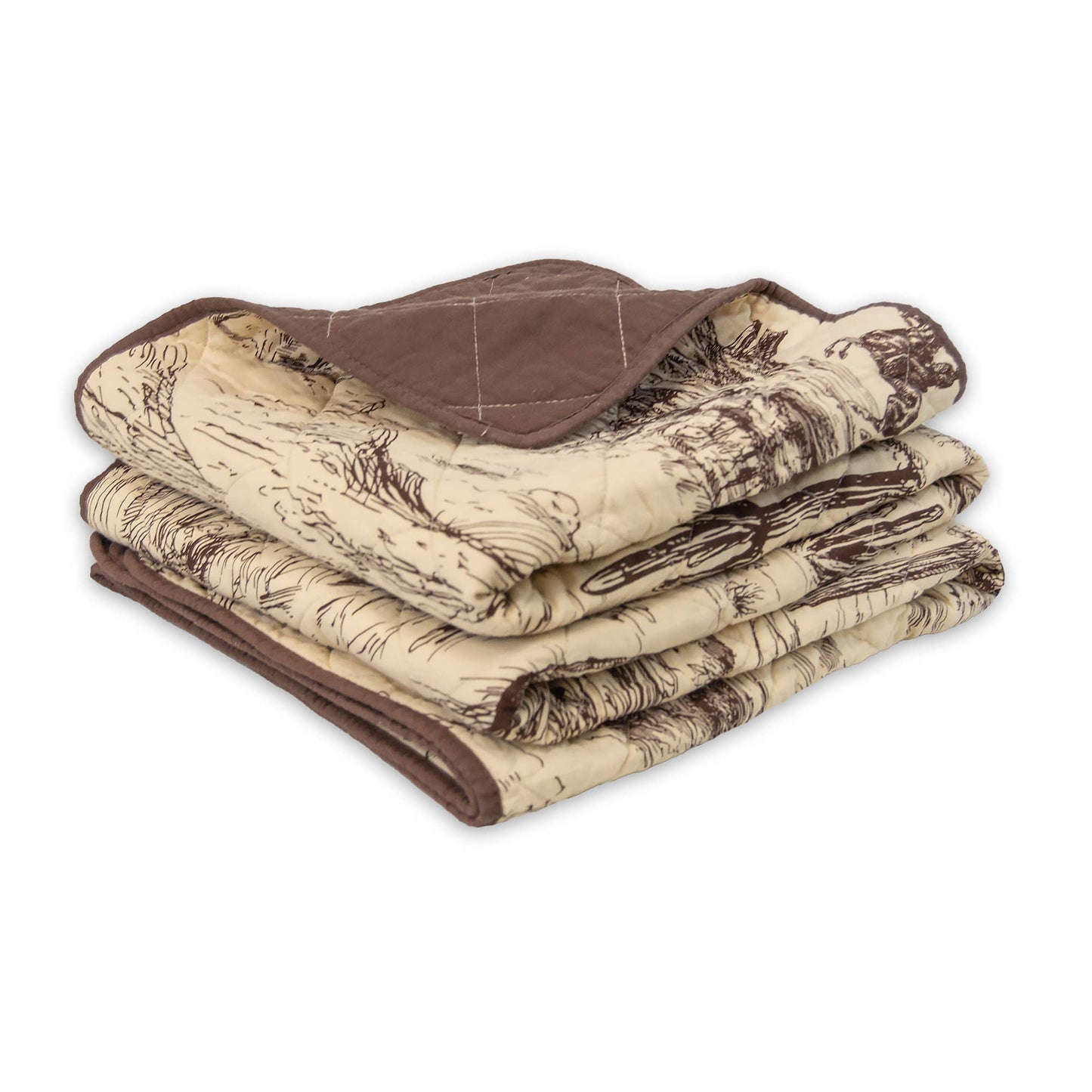 Donna Sharp Cowboy Cotton Quilted Bedding Set: Twin & Single