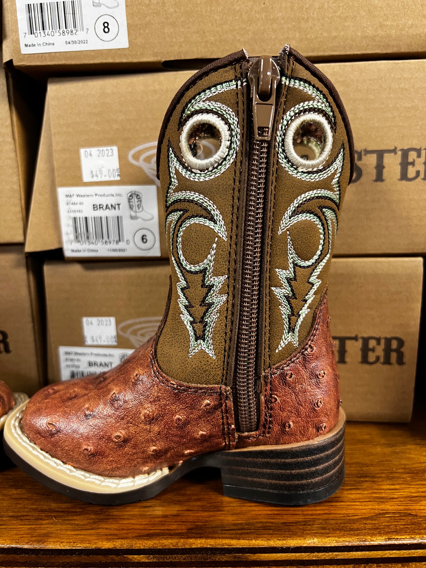 Twister Toddler Brant Boots
