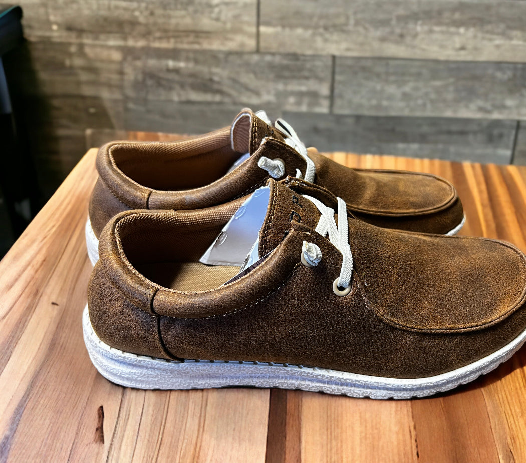 Roper Men’s Leather Slip On (3168)