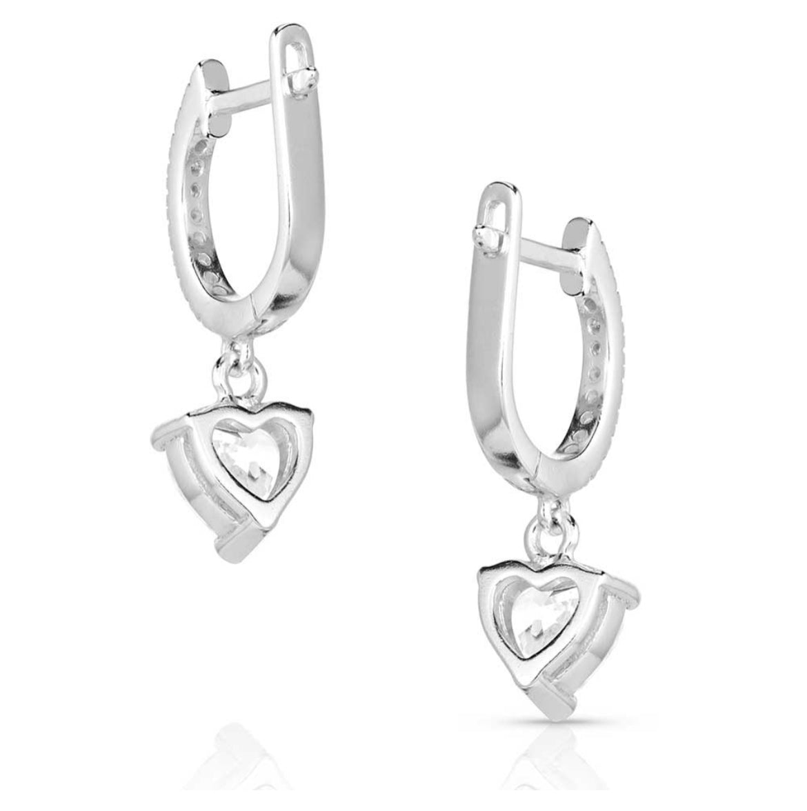 Charmed by You Crystal Heart Earrings (ER5610)