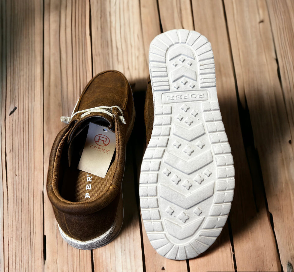 Roper Men’s Leather Slip On (3168)