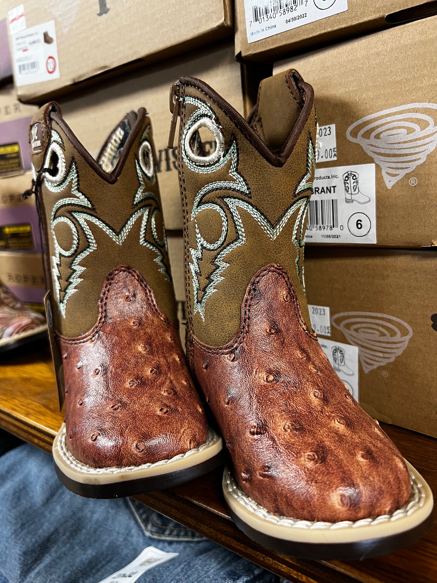 Twister Toddler Brant Boots