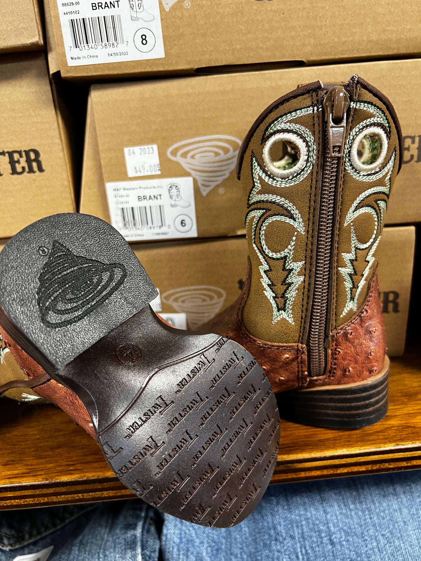 Twister Toddler Brant Boots
