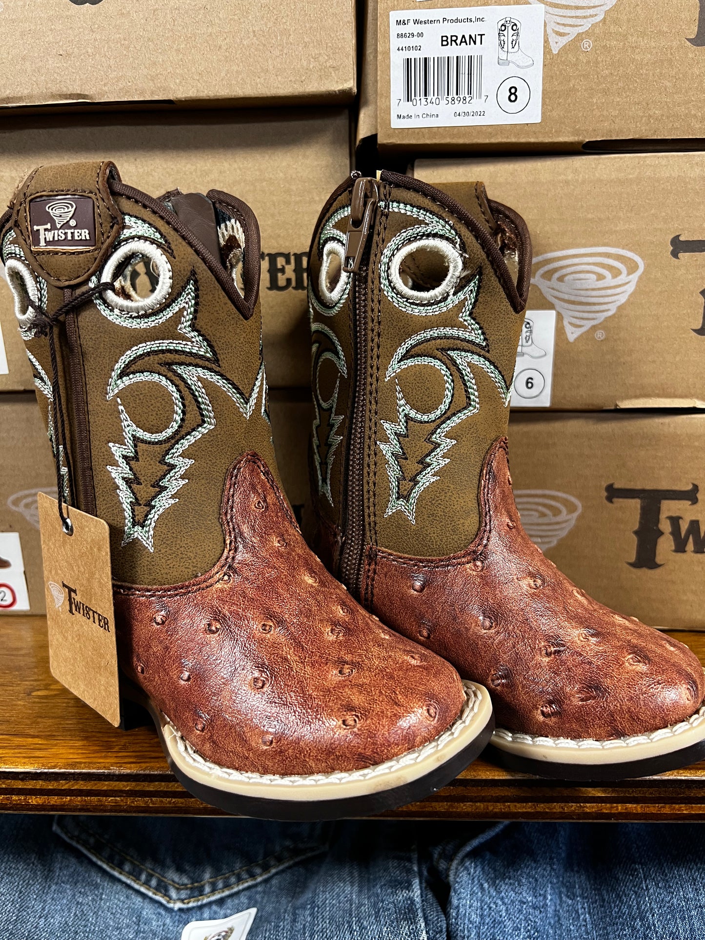 Twister Toddler Brant Boots